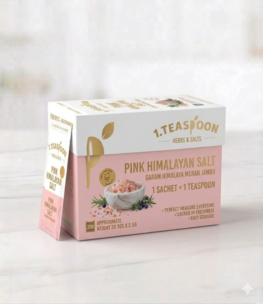 1Teaspoon Pink Himalayan Salt