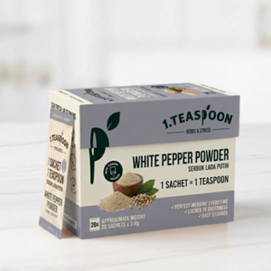 1Teaspoon White Pepper Powder